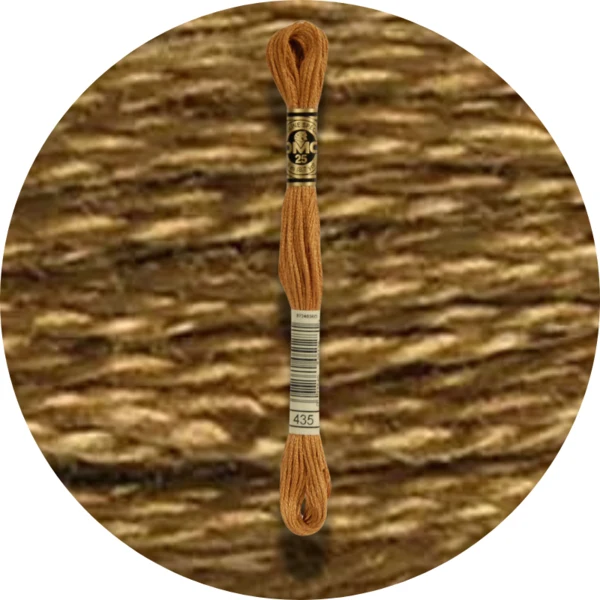 DMC Mouliné Spécial 25 Broderigarn, Ensfarvet, Neutrale nuancer
